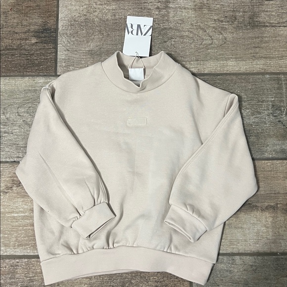 NWT Zara Cream Toddler Boys Cargo Sweatsuit 4t - Picture 2 of 7